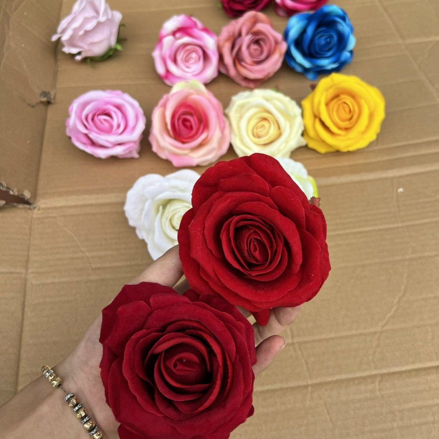 Đầu Bông Hồng Nhung