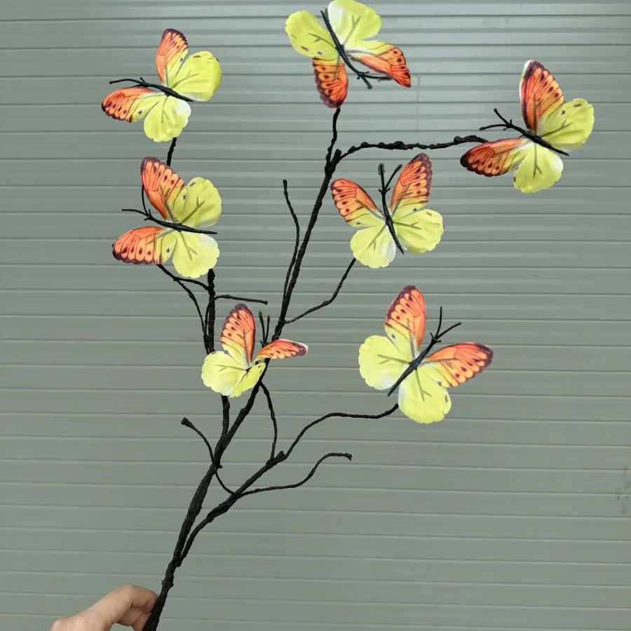 Cành bướm decor 7 con