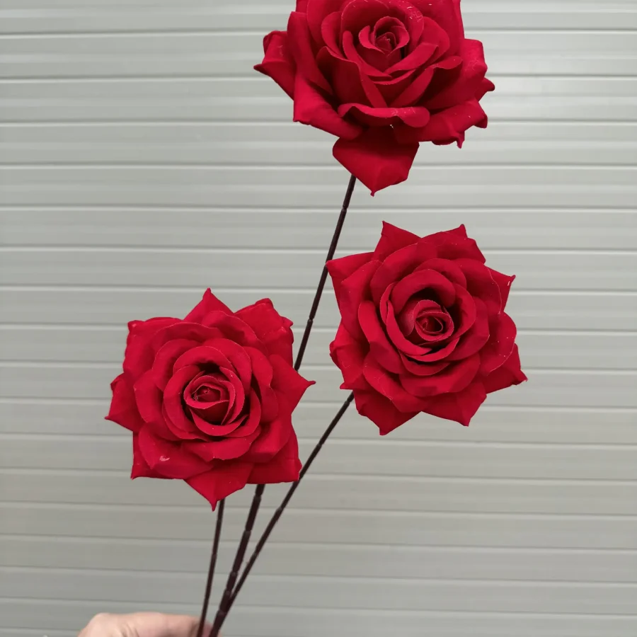 Hồng nhung 3 bông