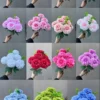 CỤM CÚC TỔ ONG 7 BÔNG KHÔNG LÁ