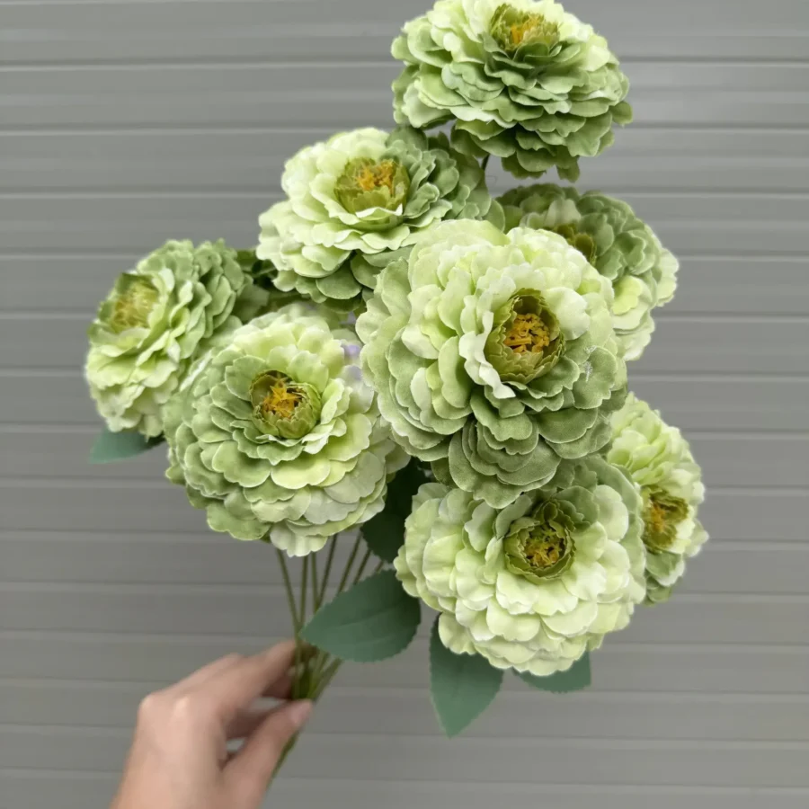 CỤM TRÀ LOANG 9 BÔNG KHÔNG LÁ
